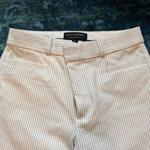 Banana Republic Sloan Fit Pinstripe Pants | 2P Petite Slim Ankle Business